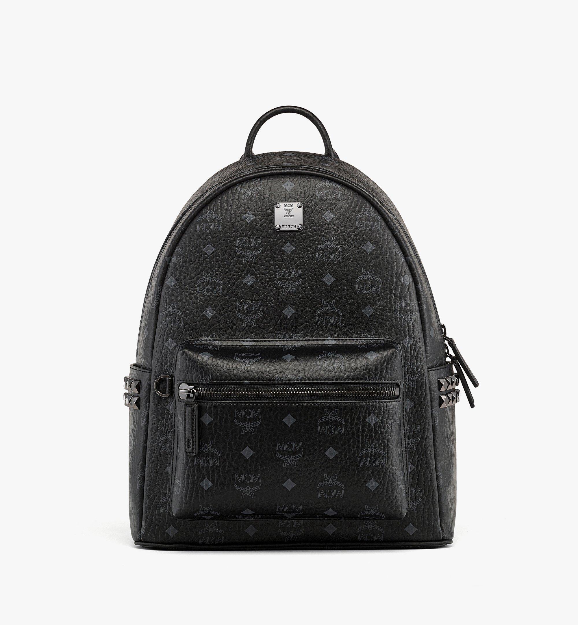 Mcm backpack blue and black hotsell